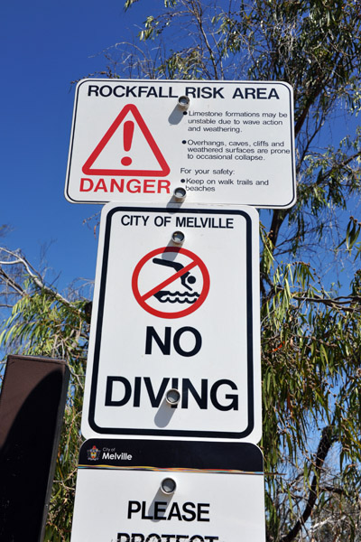 Rockfall Risk Area - City of Melville