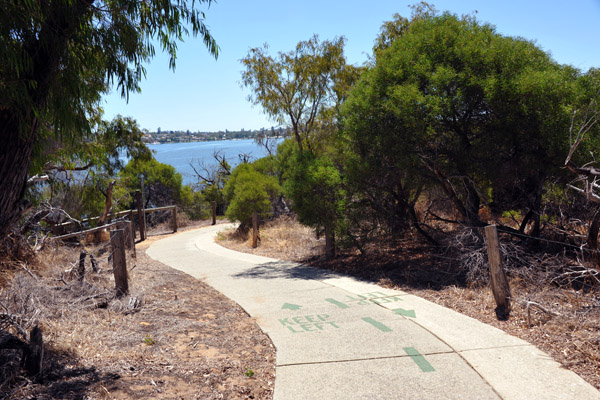 Bike path around Point Walter