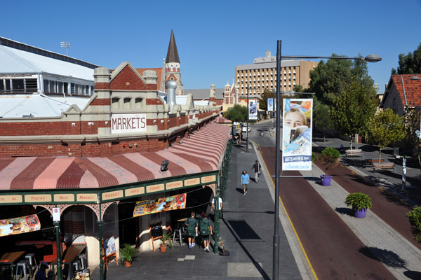 Fremantle Markets from the Sail and Anchor