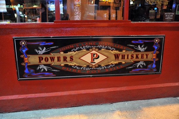 Powers Whiskey, Temple Bar, Dublin