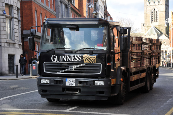 Guinness delivery truck, Dublin