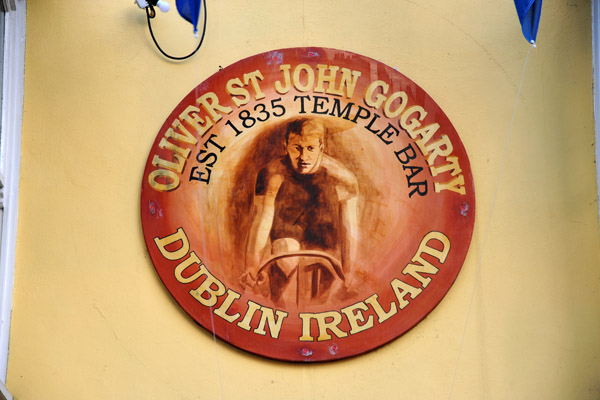 Oliver St. John Gogarty, established 1835, Temple Bar