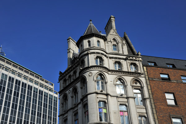 Westmoreland Street at the O'Connell Bridge, Dublin