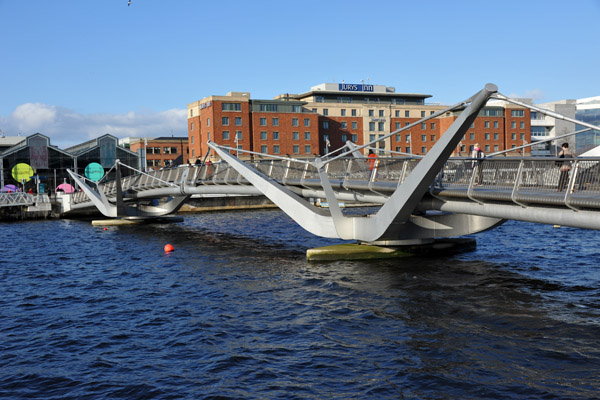 Sen O'Casey Bridge, River Liffey, Dublin