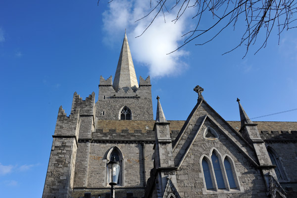 The Archbishop of Dublin is based at Christ Church Cathedral, not St. Patricks