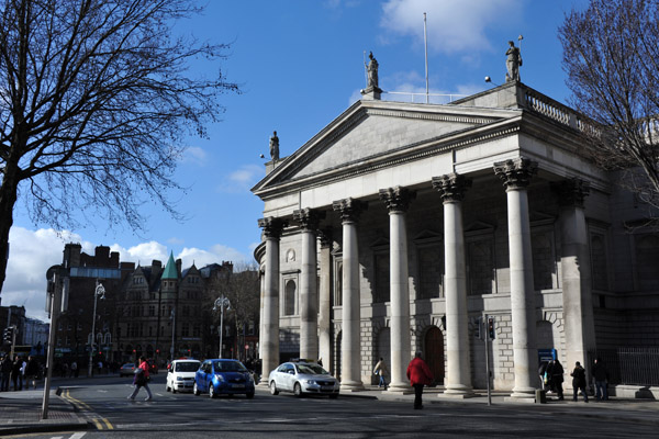 Bank of Ireland, east side, College Street, Dublin