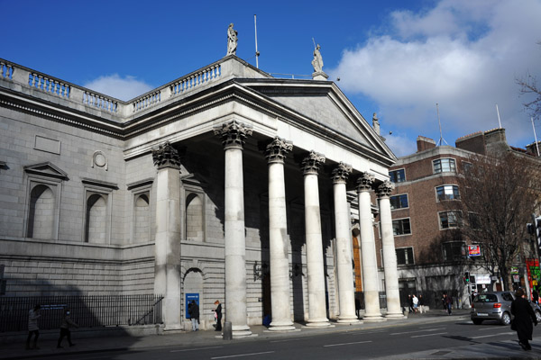 Bank of Ireland, east side, College Street, Dublin