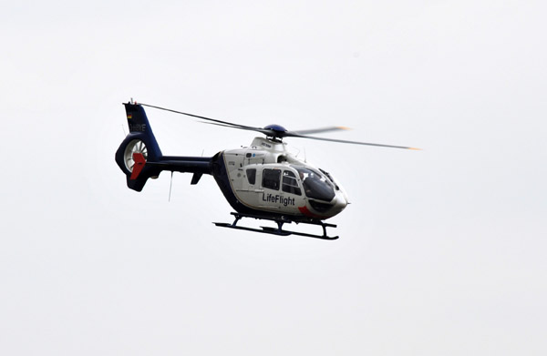 LifeFlight Eurocopter EC135 (D-HBYE), Bonn-Hangelar