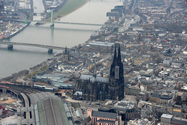 View to the south, Cologne Cathedral
