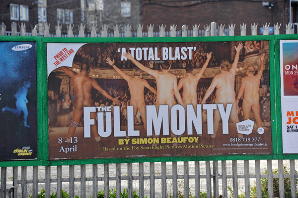 2013 production of The Full Monty, Dublin