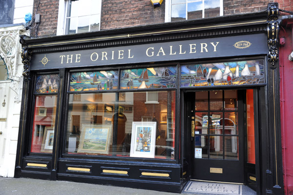 The Oriel Gallery, established 1968, Clare Street, Dublin