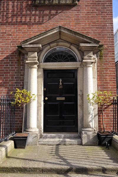 Georgian door, Merrion Street Upper, Dublin