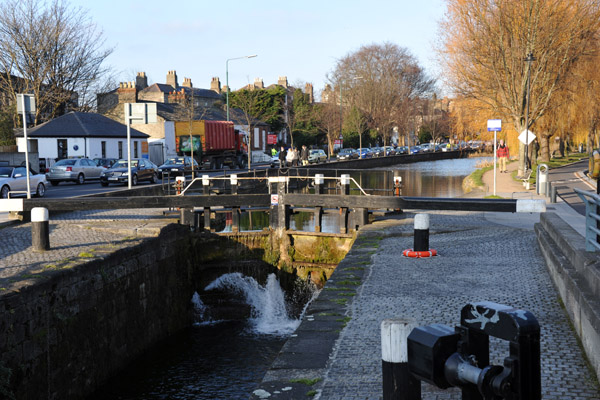 Lock on the Grand Canal, Saint Kevin's, Dublin