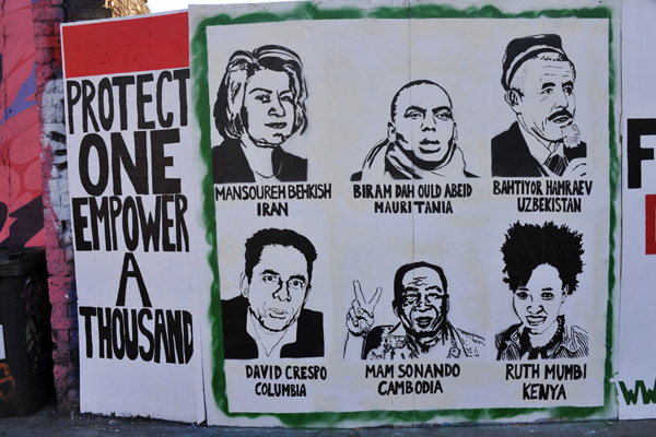 Political Mural - Protect One Empower A Thousand, Dublin