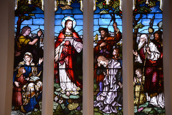 Stained glass, St. Nicholas Cathedral, Newcastle