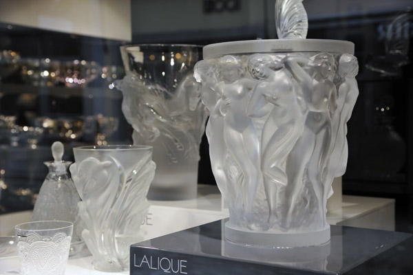 Lalique Bacchantes Crystal, Augustinergasse, Zrich