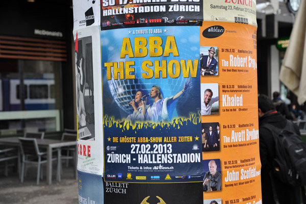 The Abba Show 2013 on the Werbesule, Zrich