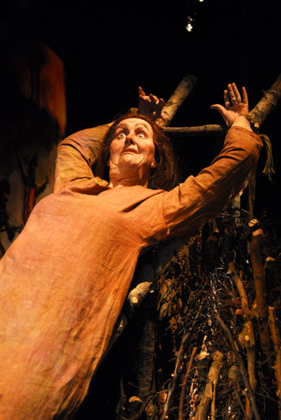 Burning of the witch Sister Katrín in 1343