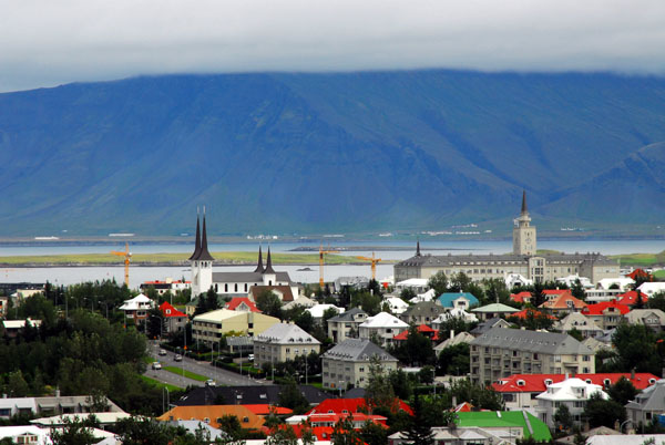 View of Reykjavik from the Perlan
