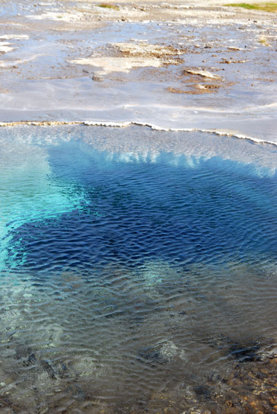 Hot spring at Geysir