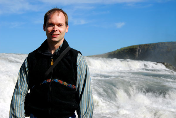 Roy at Gullfoss