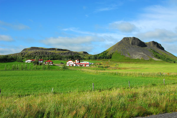 Stöðulfell farm off Route 32, Þjórsá Valley