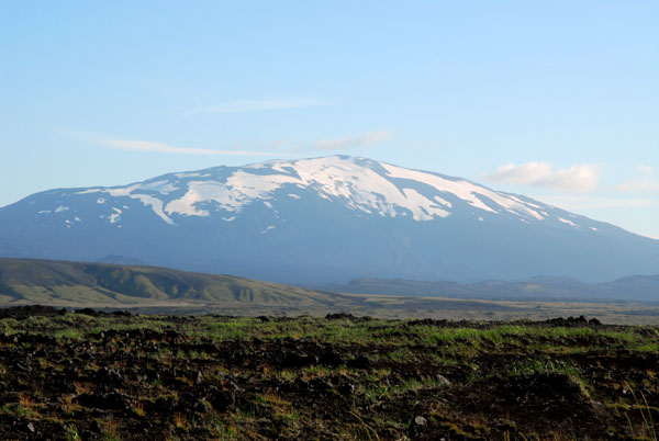 Mount Hekla on a clear day