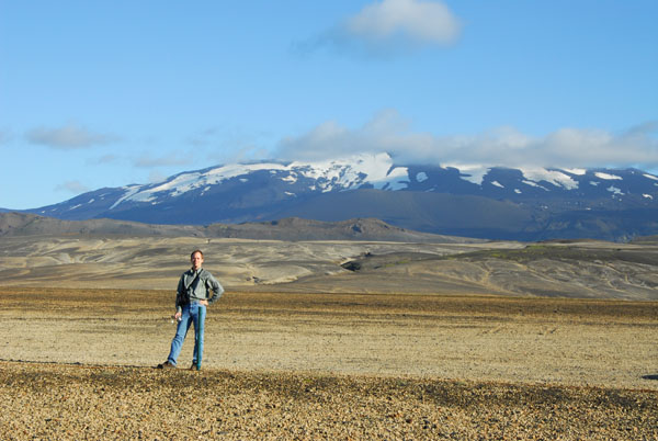 Roy at Mount Hekla