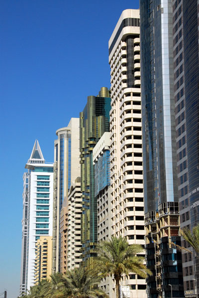 South side of Sheikh Zayed Road