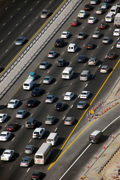 Traffic, Sheikh Zayed Road