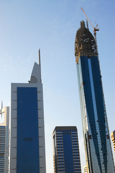 21st Century Tower and Rotana Rose Hotel