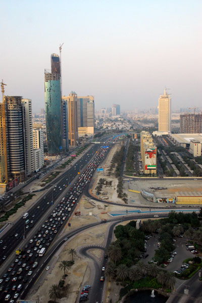 Sheikh Zayed Road, November 2006