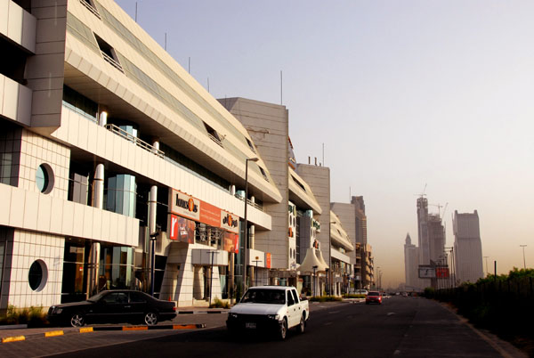 Along Sheikh Zayed Road past Defence Roundabout