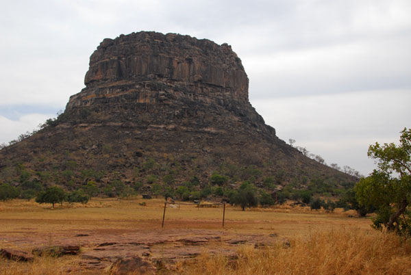 Mesa in western Mali between Diamou and Sélinkégni