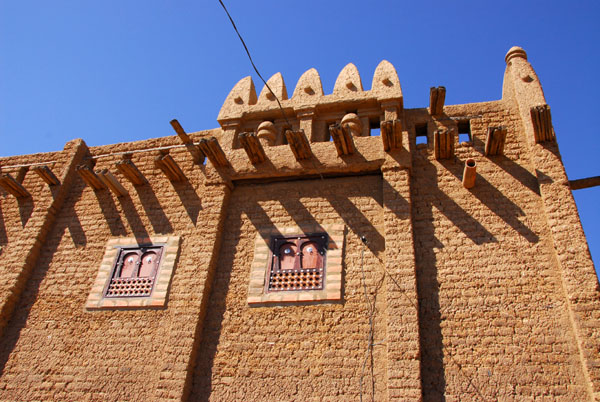 Mudbrick house in Djenné, Mali