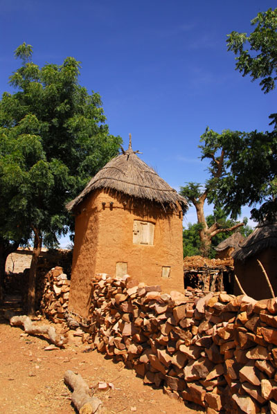 Dogon granary in Songho