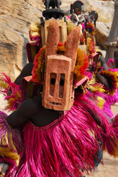 Dogon mask dancers, Tireli