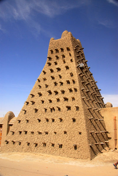 Minaret of the Sankor Mosque, Timbuktu