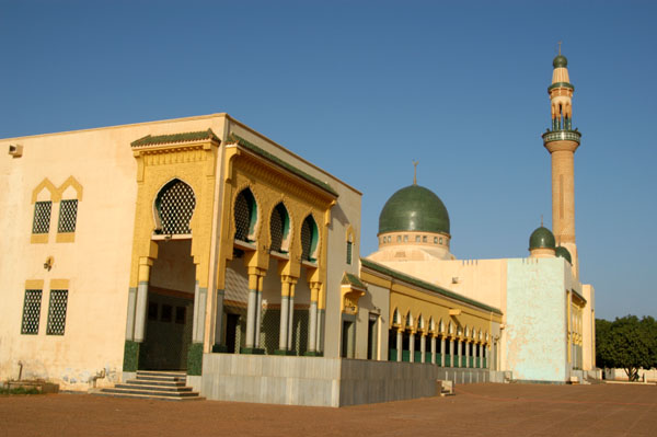 Niamey's beautiful Grand Mosque was financed by Libya (CFA 500 million)