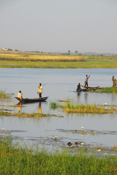 Niger River near Gaya, Niger