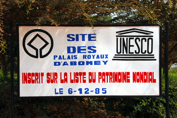 UNESCO World Heritage Site - Palais Royaux d'Abomey, Bénin