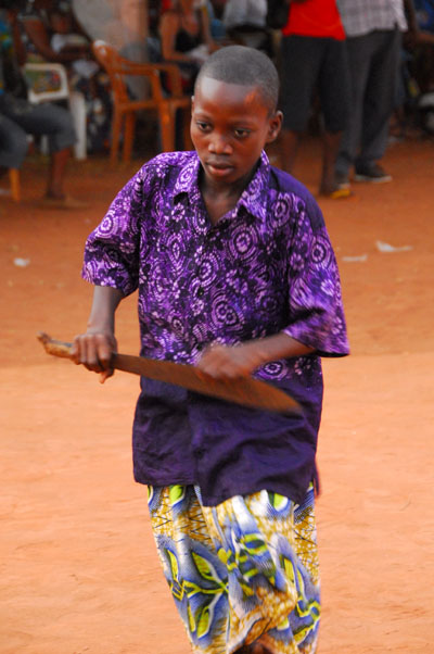 Dancing boy, Benin