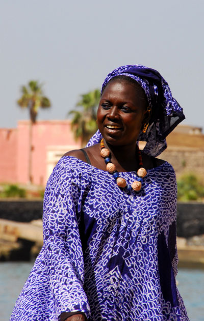 Woman at Île de Gorée