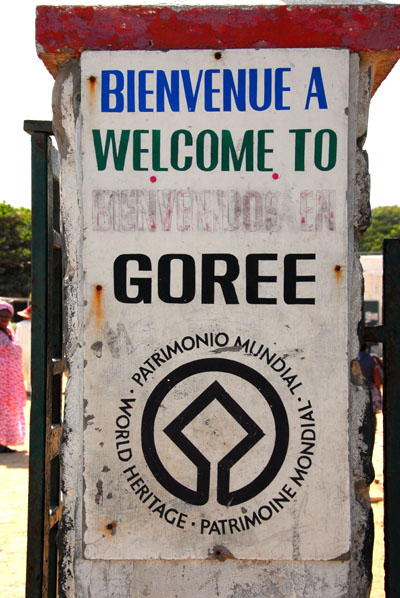 World heritage listed Île de Gorée