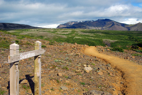 Return trail via Svartfoss