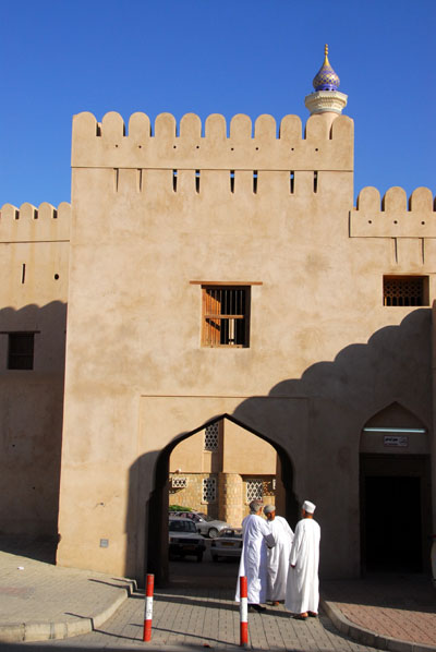 Inside one of the gates to Nizwa old town