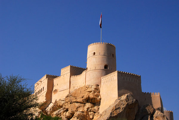 Nakhl Fort is one of the best in Oman, nicely restored