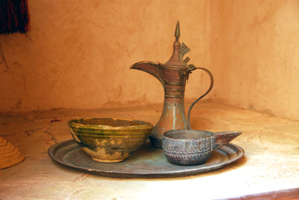 Arabic coffee set, Nakhl Fort