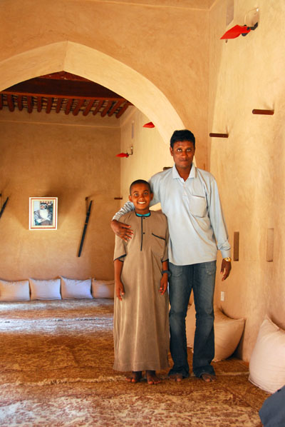 Omanis at Nakhl Fort