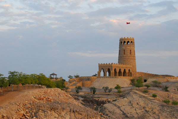Obervation tower at Ras Sawadi